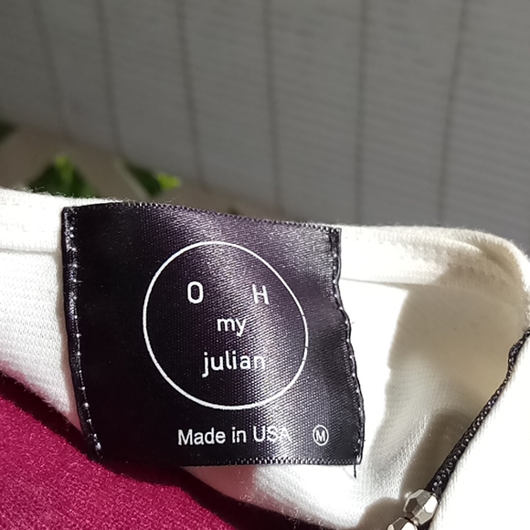 rhinestone neckline uniquely made cocktail dress - Picture 5 of 5